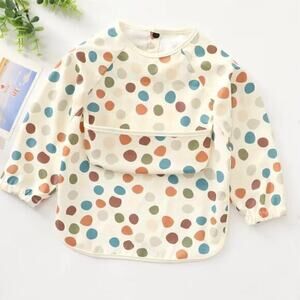 New toddler boy girl meal or art smock 12-36 months